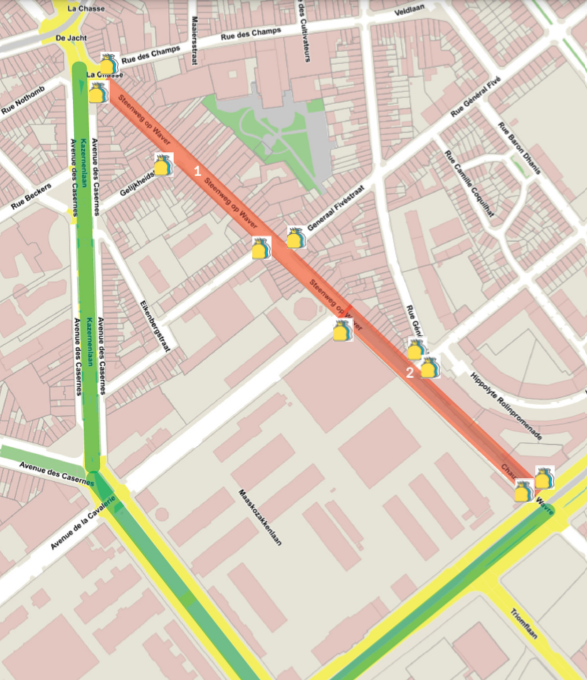 Travaux chaussée de Wavre : suivez les instructions de Bruxelles Propreté |  Etterbeek