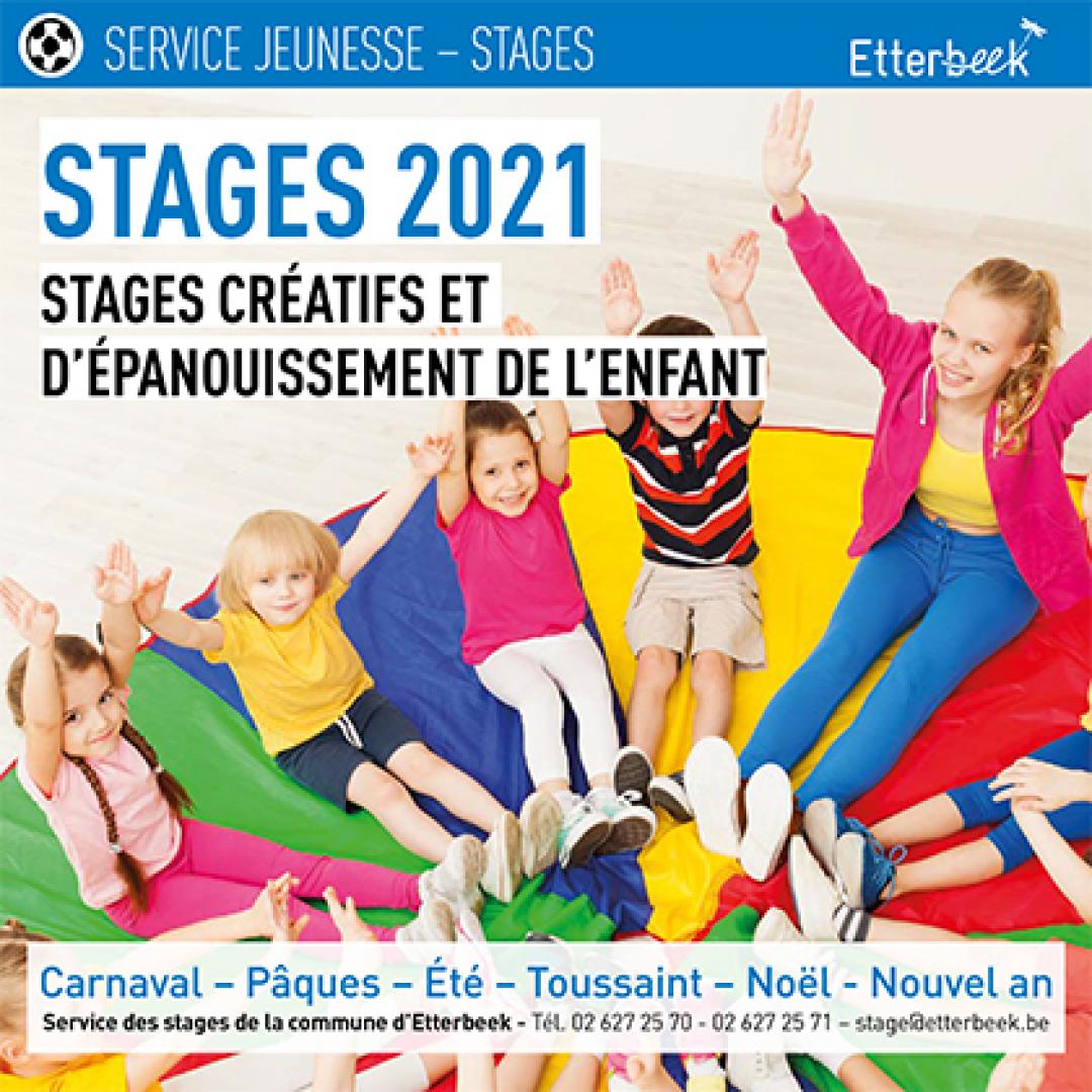 Stages créatifs et d’épanouissement de l’enfant  Etterbeek