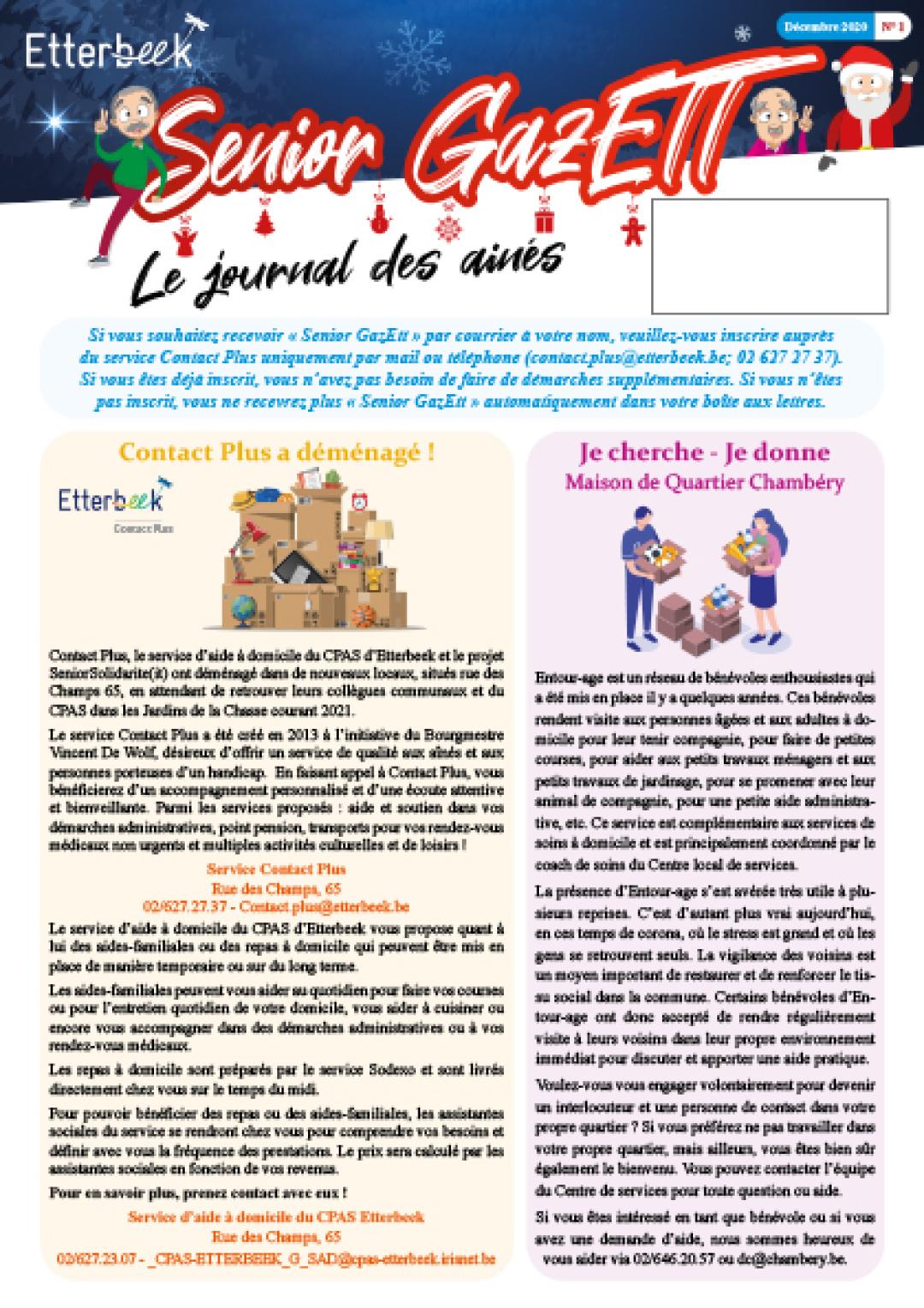 Senior Gazette Décembre 2020